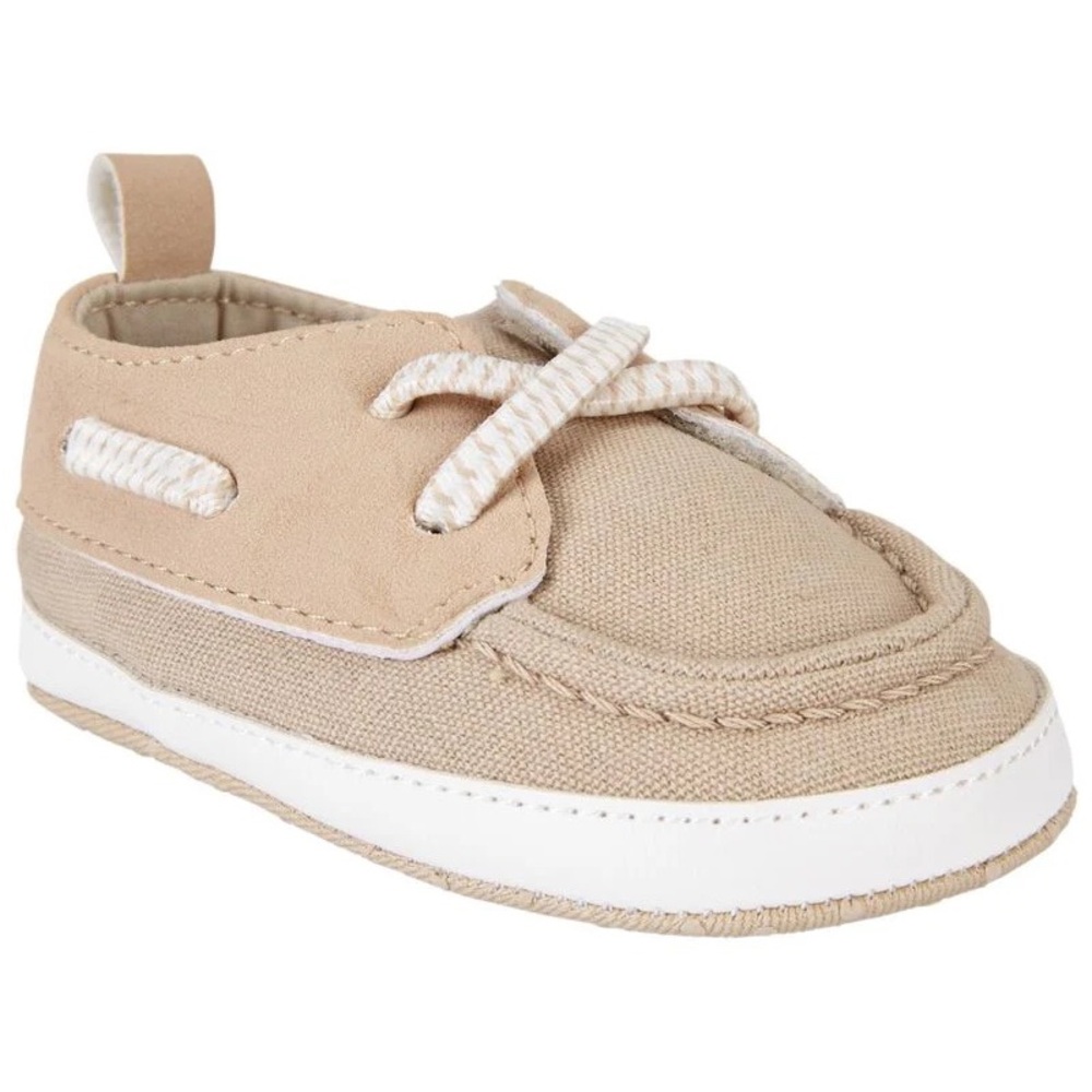 Carter's Canvas Boat Shoes in Beige